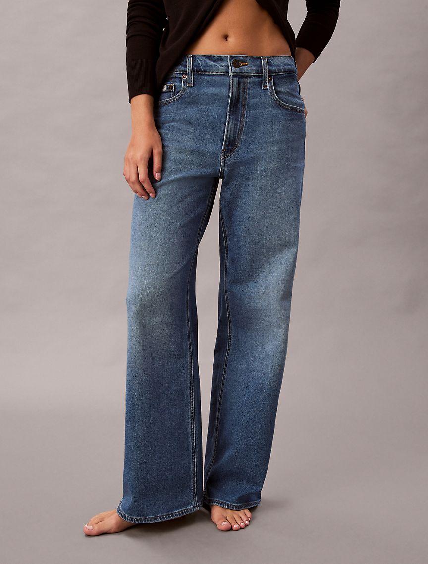 Ultra High Rise Wide Leg Fit Jeans Product Image