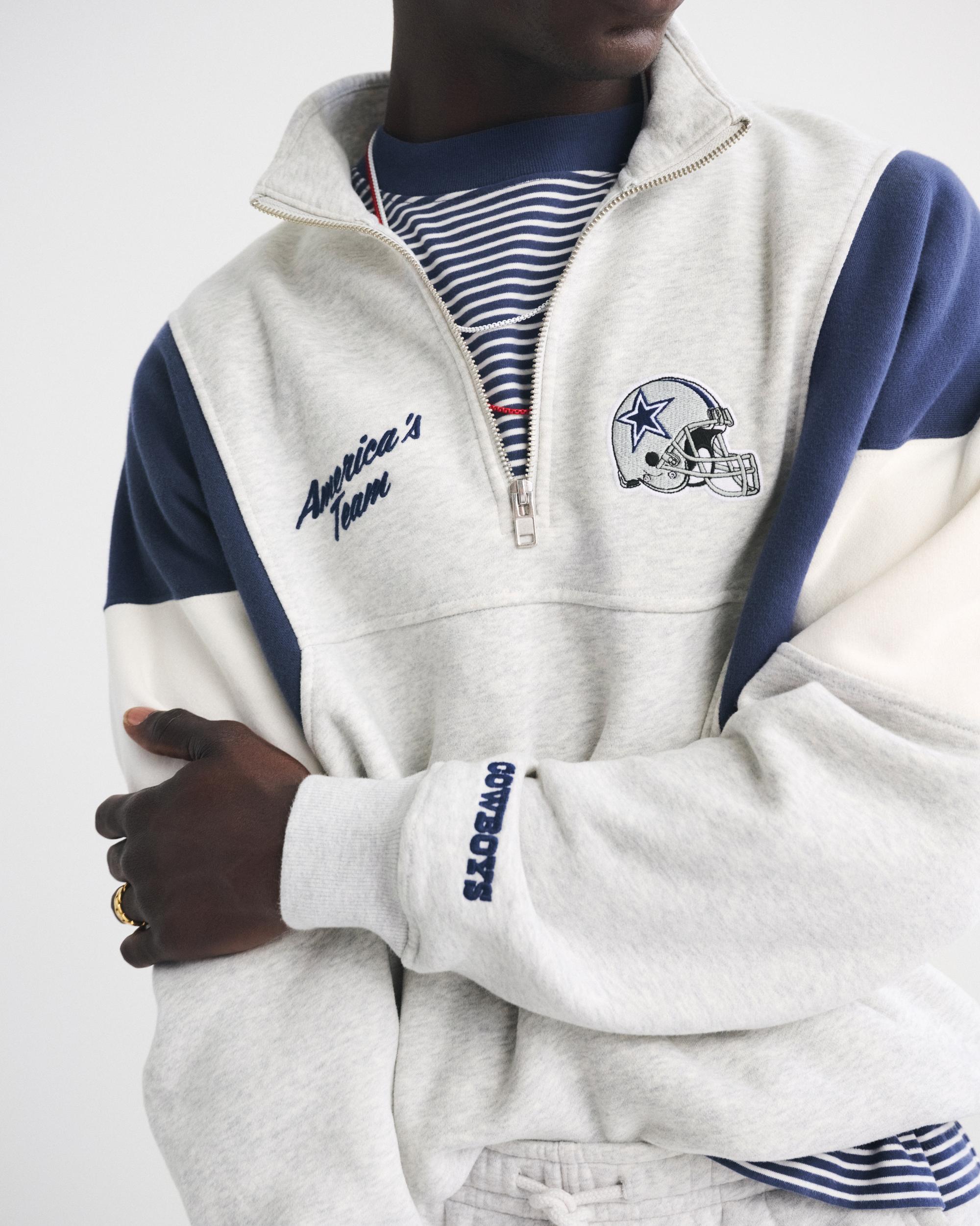 Dallas Cowboys Half-Zip Sweatshirt Product Image