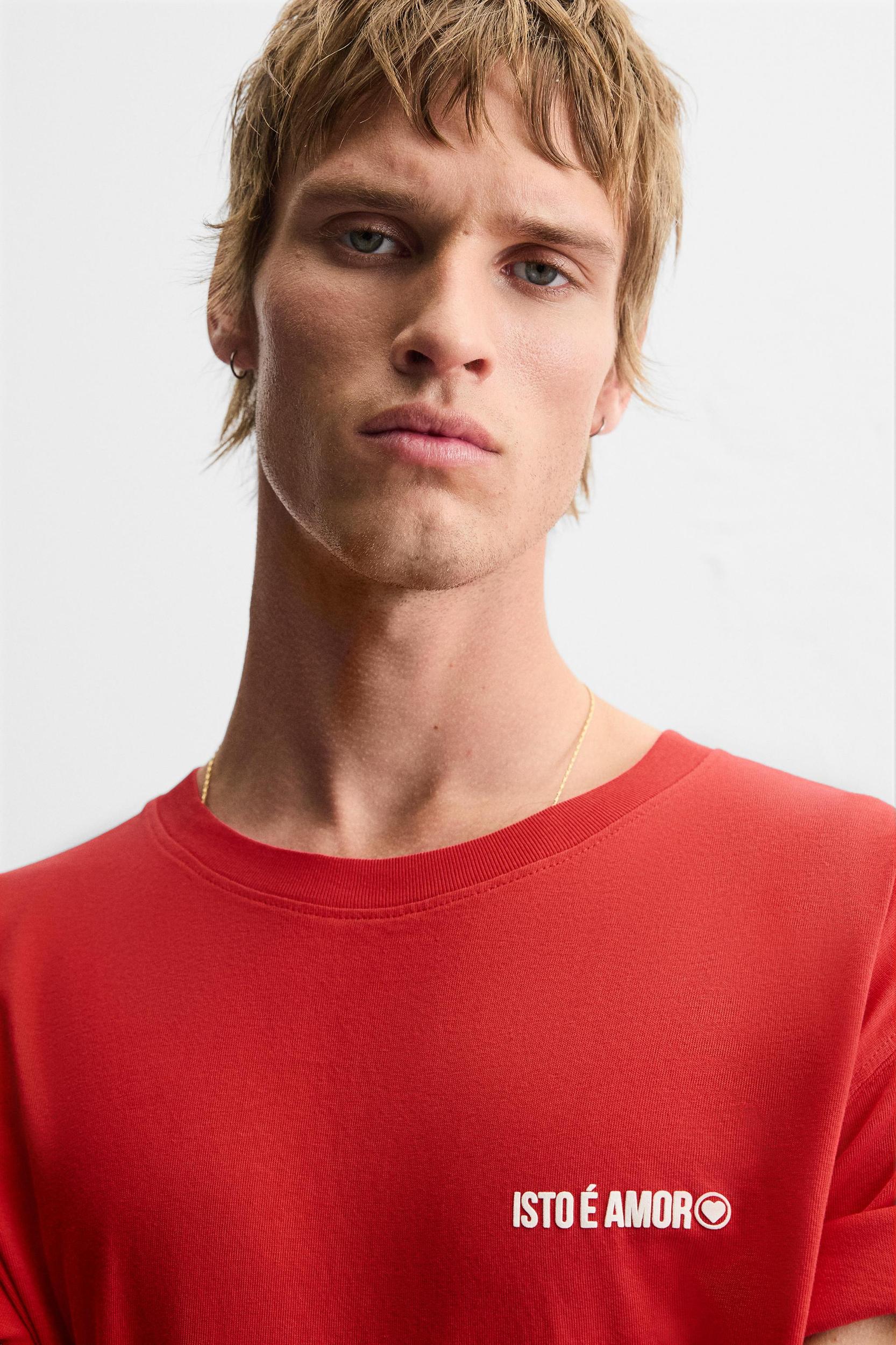 LIMITED EDITION RUBBERIZED TEXT T-SHIRT Product Image