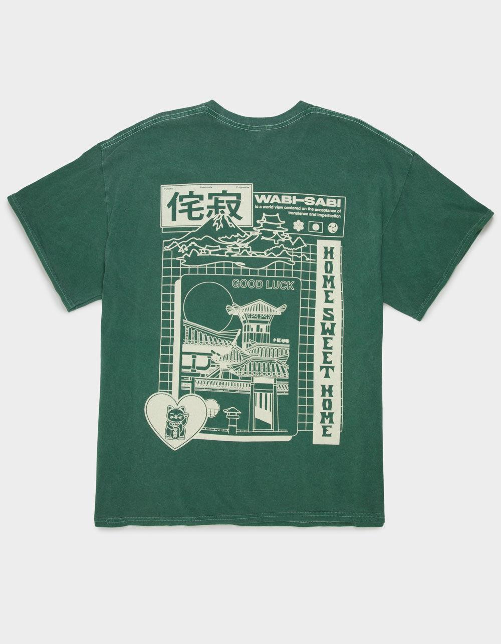 BDG Urban Outfitters Home Sweet Home Mens Tee - GREEN Product Image