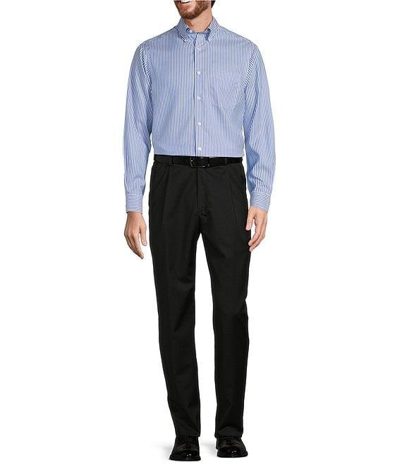 Hart Schaffner Marx Chicago Classic Fit Pleated Solid Dress Pants Product Image