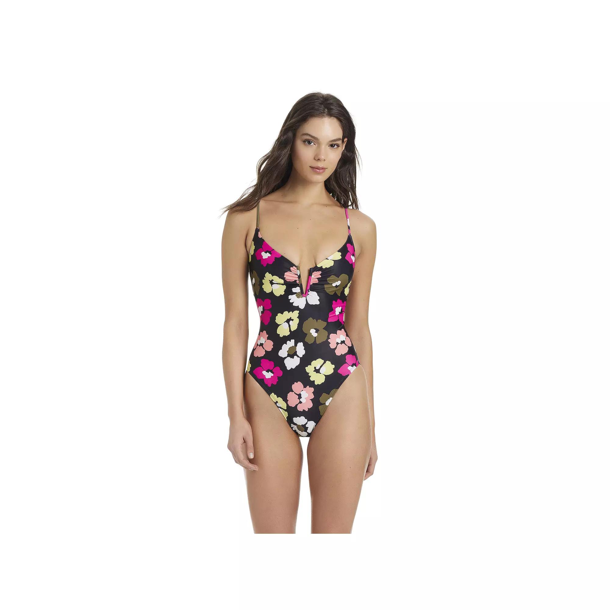 Women's Modern Supply by Sanctuary V-Wire One-Piece Swim Suit,  Product Image