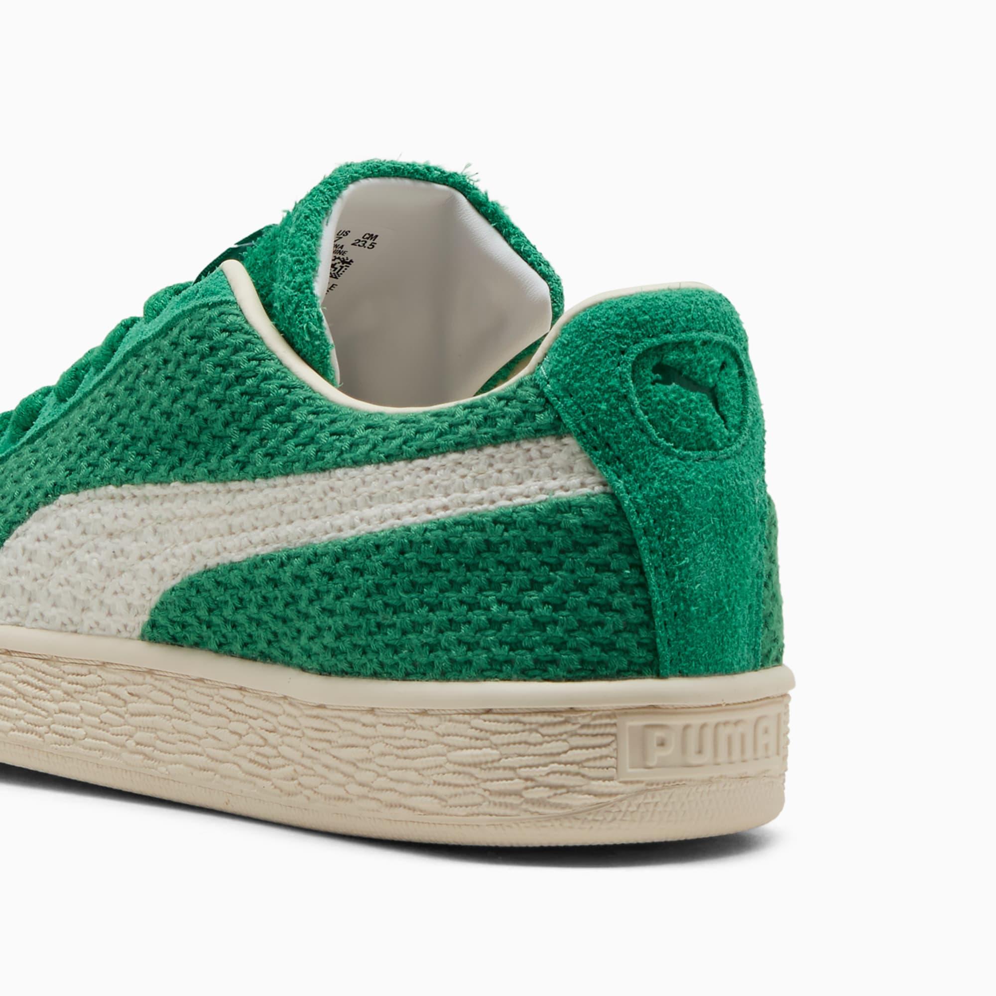 Suede Crochet Sneakers Product Image