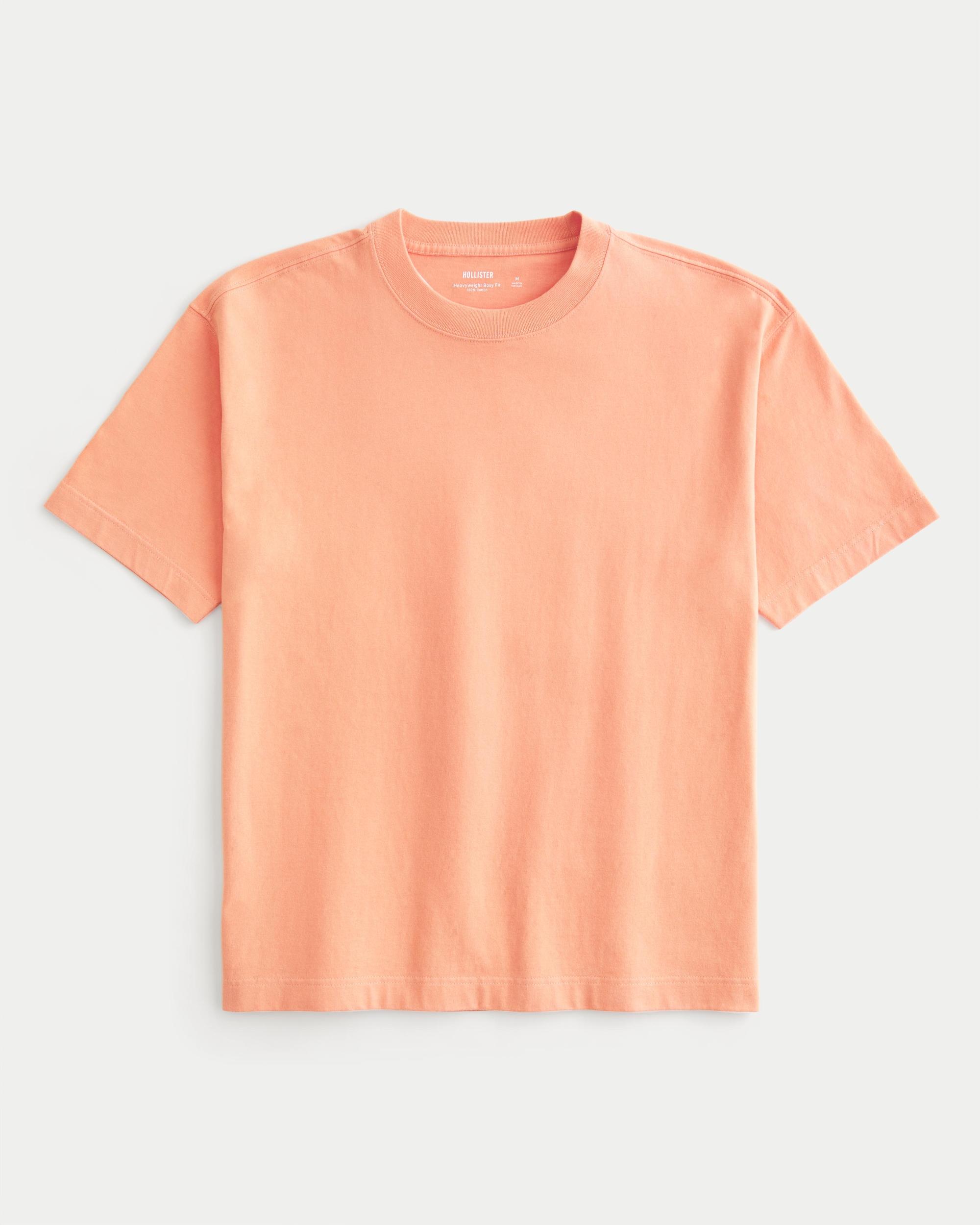 Boxy Heavyweight Camo Crew T-Shirt Product Image