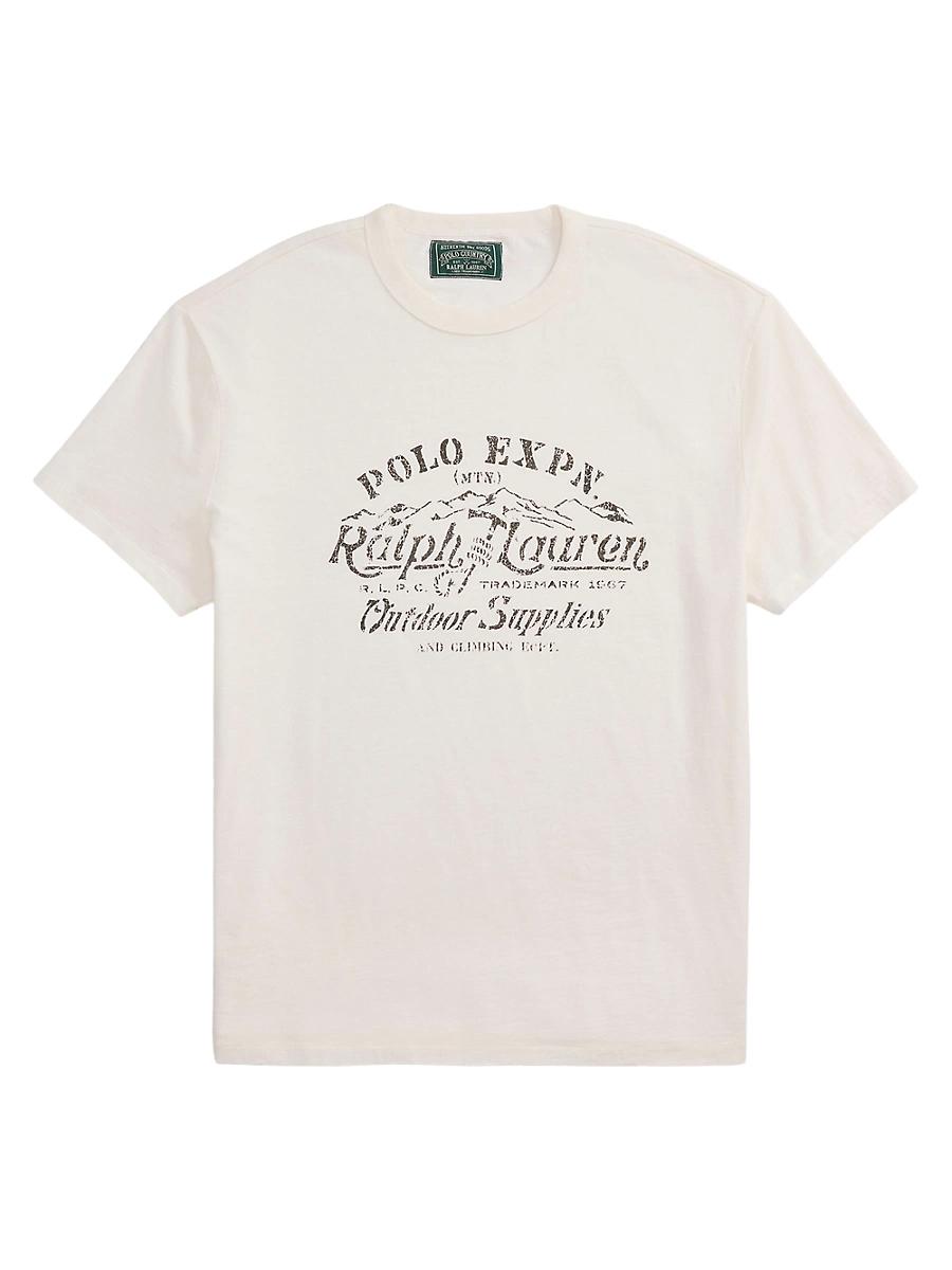 Mens Logo Cotton Jersey T-Shirt Product Image