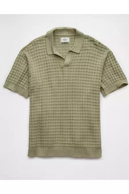 AE Weekend Sweater Polo Shirt Men's Product Image