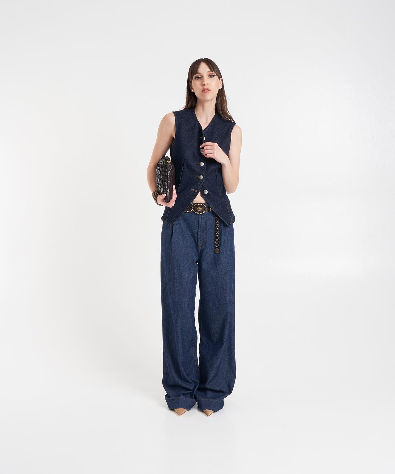 Pleated jeans 'Halona' Product Image