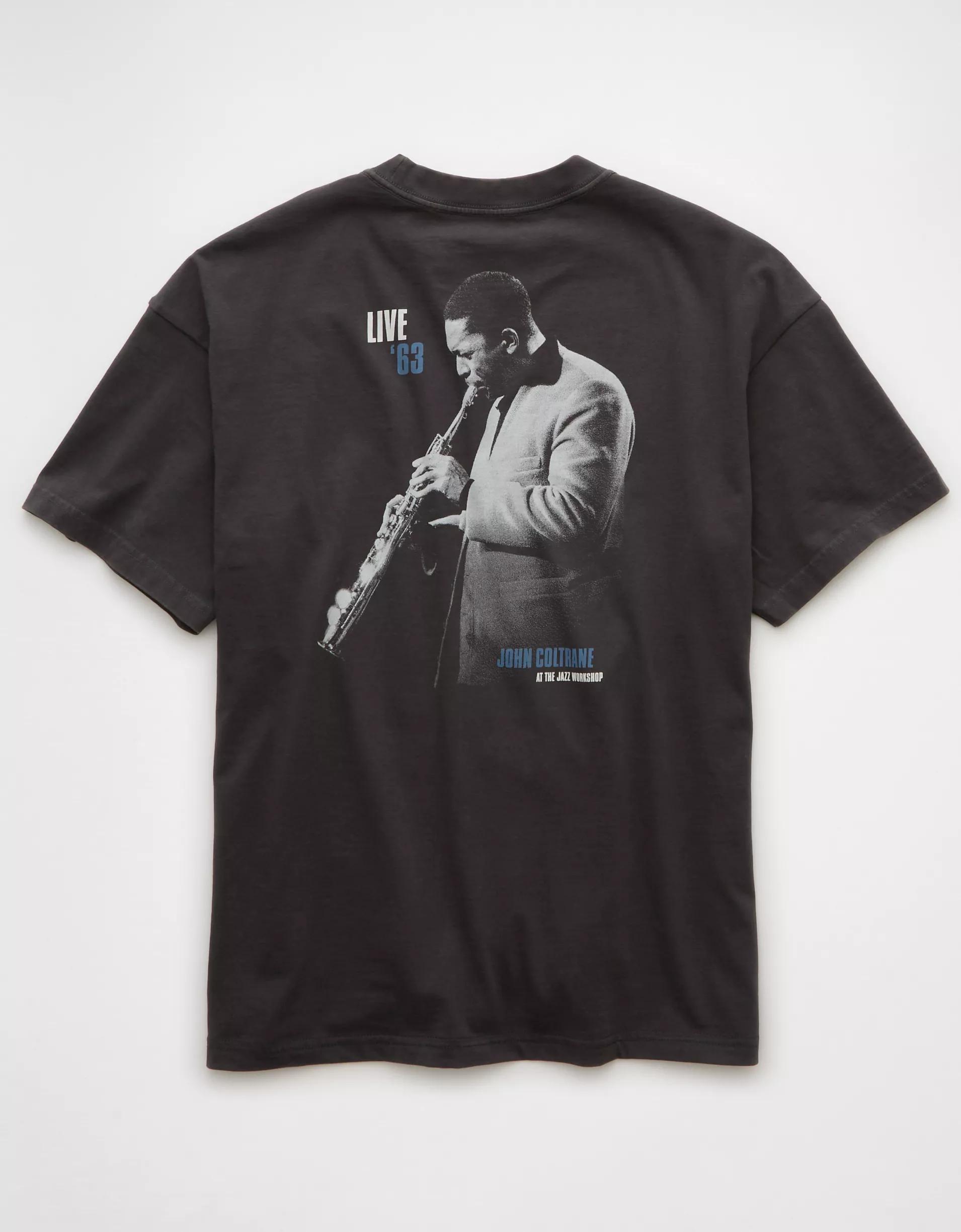 AE Boxy John Coltrane Graphic T-Shirt Product Image