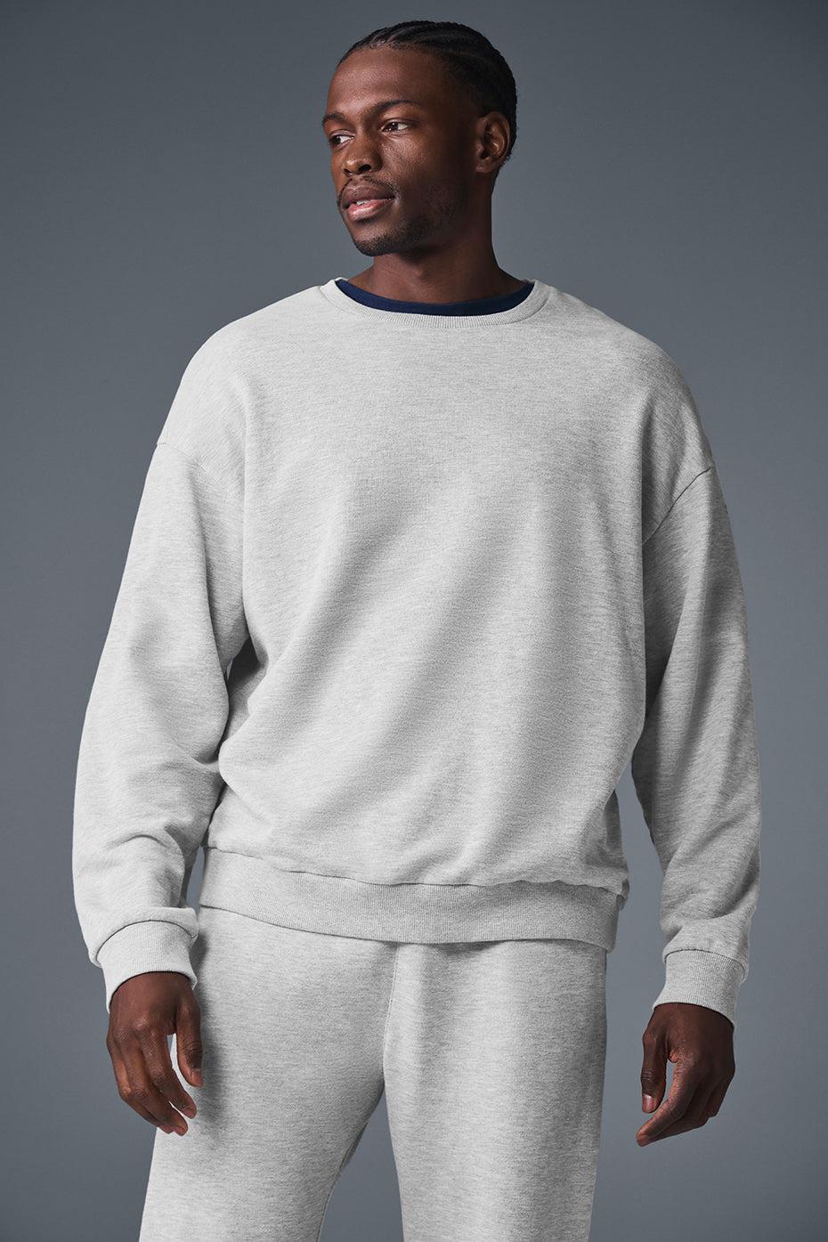 Chill Crew Neck Pullover - Athletic Heather Grey Male Product Image