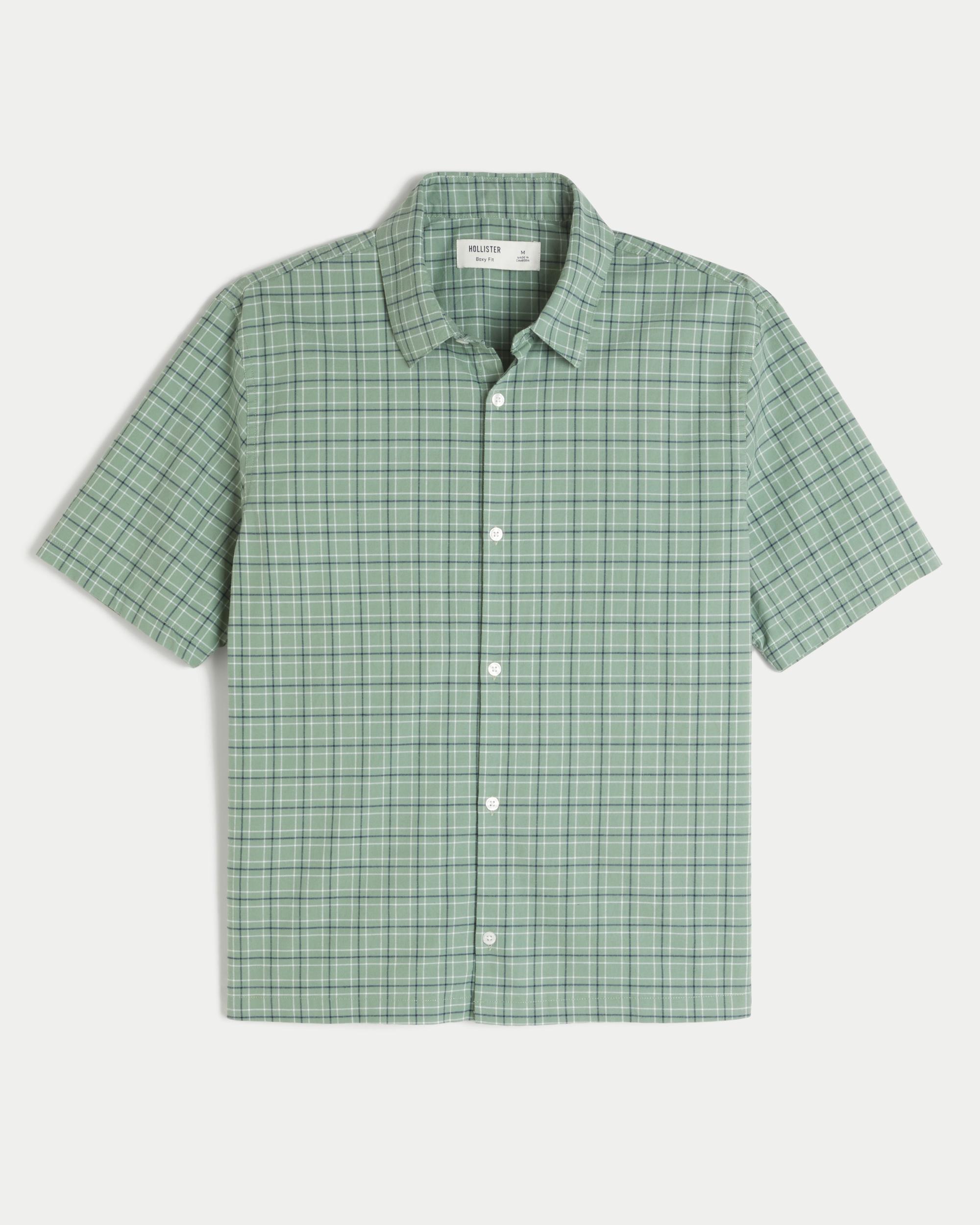 Boxy Short-Sleeve Shirt Product Image