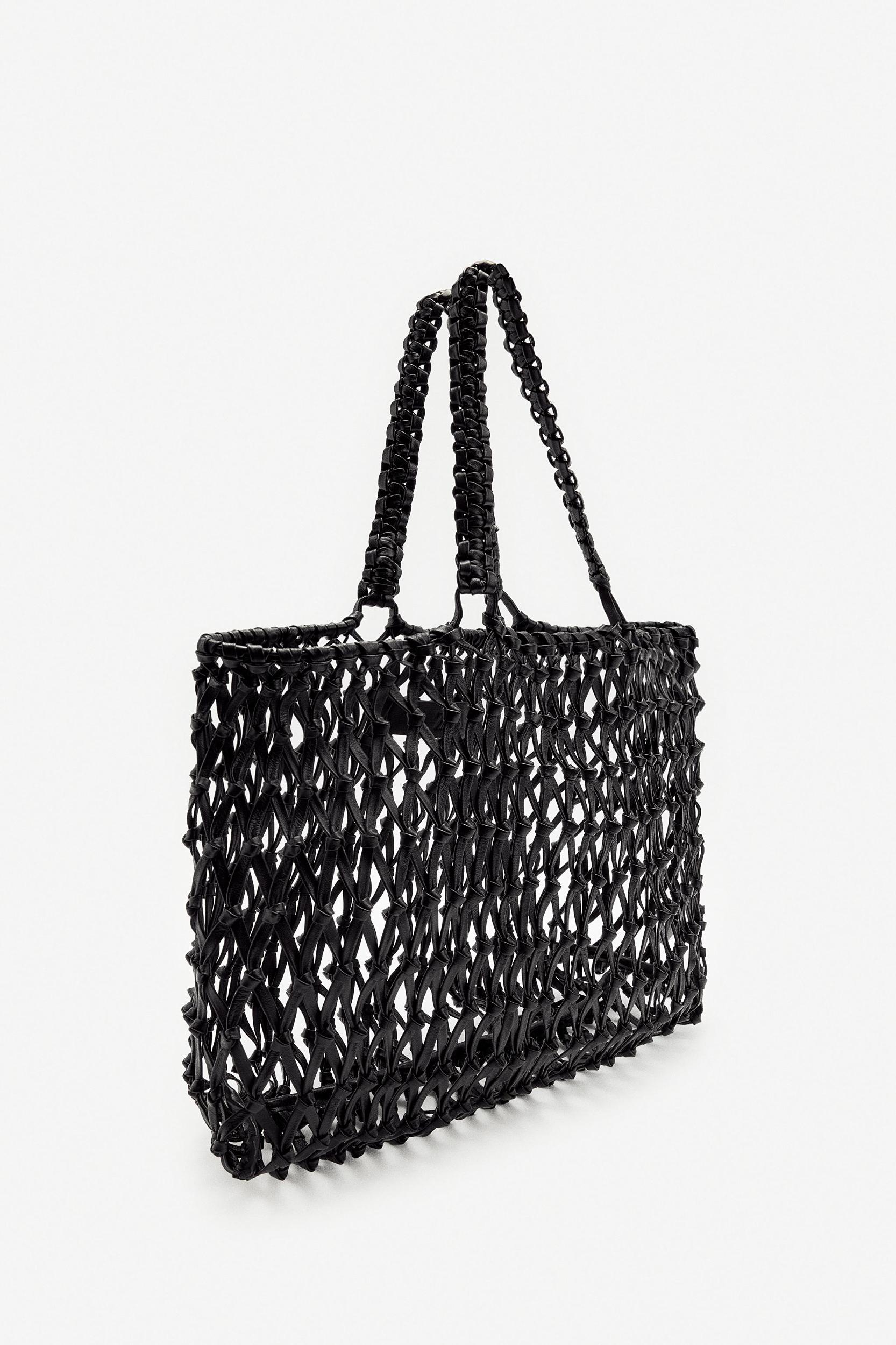 LIMITED EDITION BRAIDED LEATHER MAXI SHOPPER Product Image