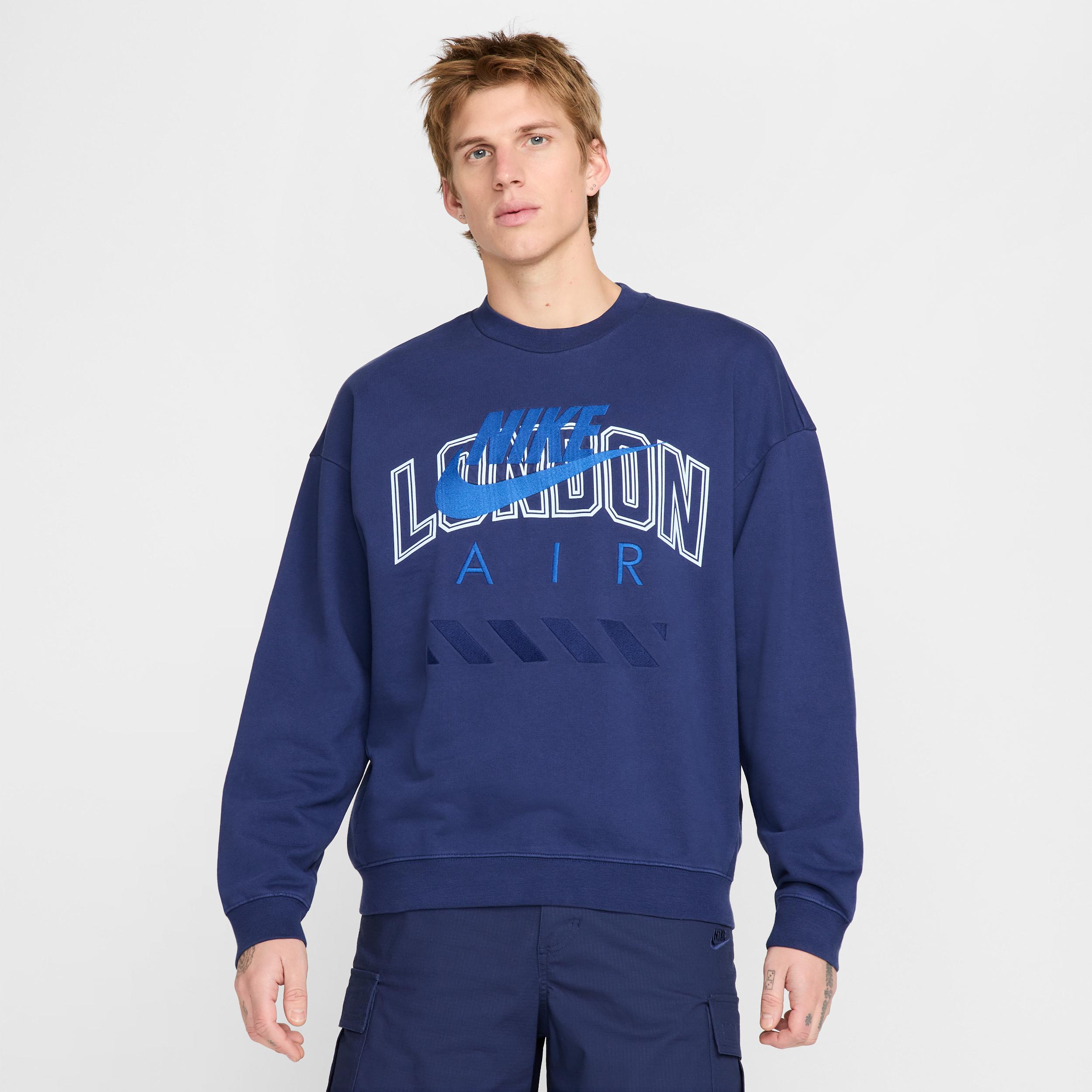 Nike Mens Air London Fleece Crew | HQ1099-492 Product Image