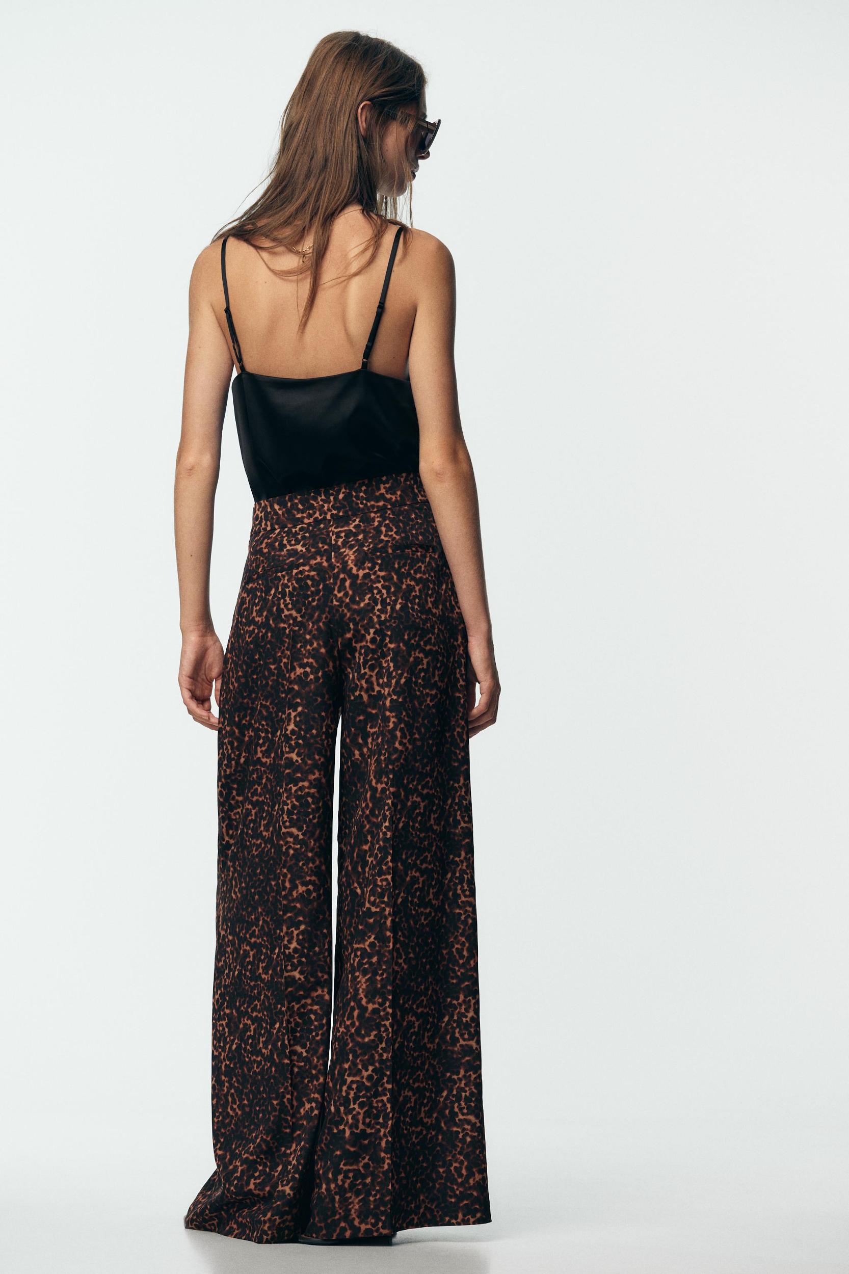 ANIMAL PRINT PALAZZO PANTS Product Image