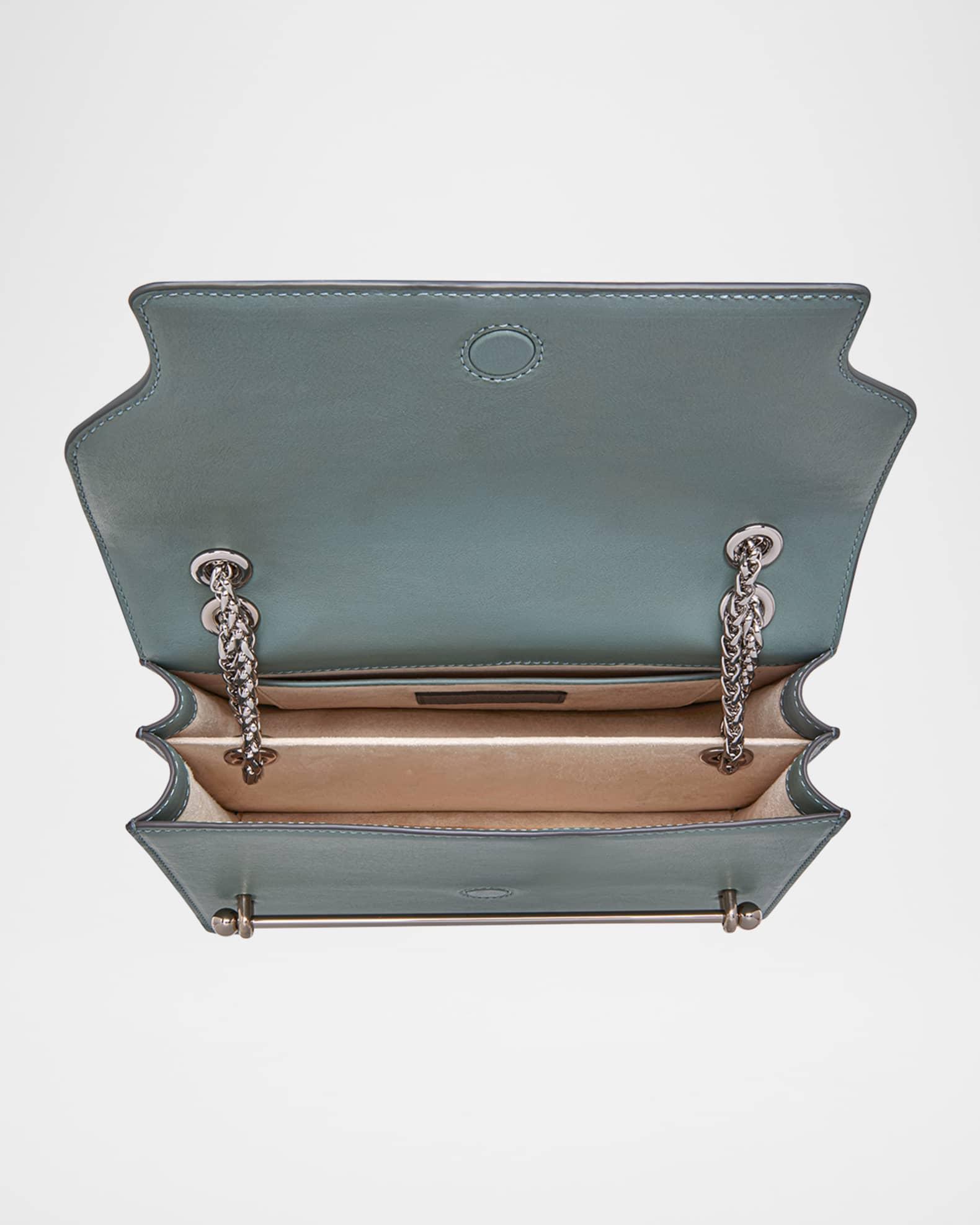 East-West Mini Snake-Embossed Leather Crossbody Bag Product Image