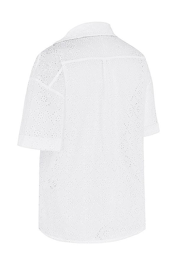 Carrie  white broderie anglaise shirt - sale Product Image