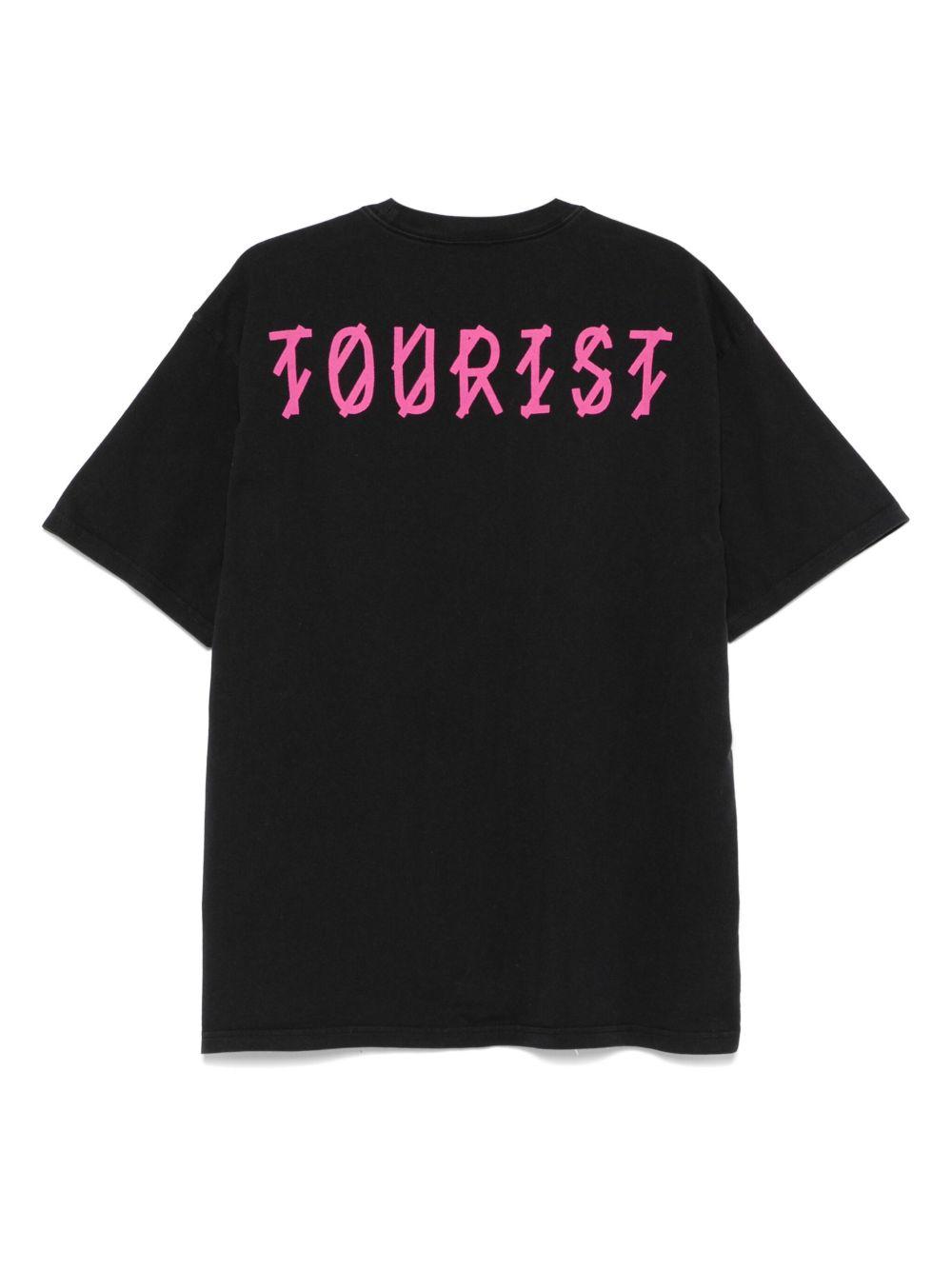 text-print T-shirt  Product Image