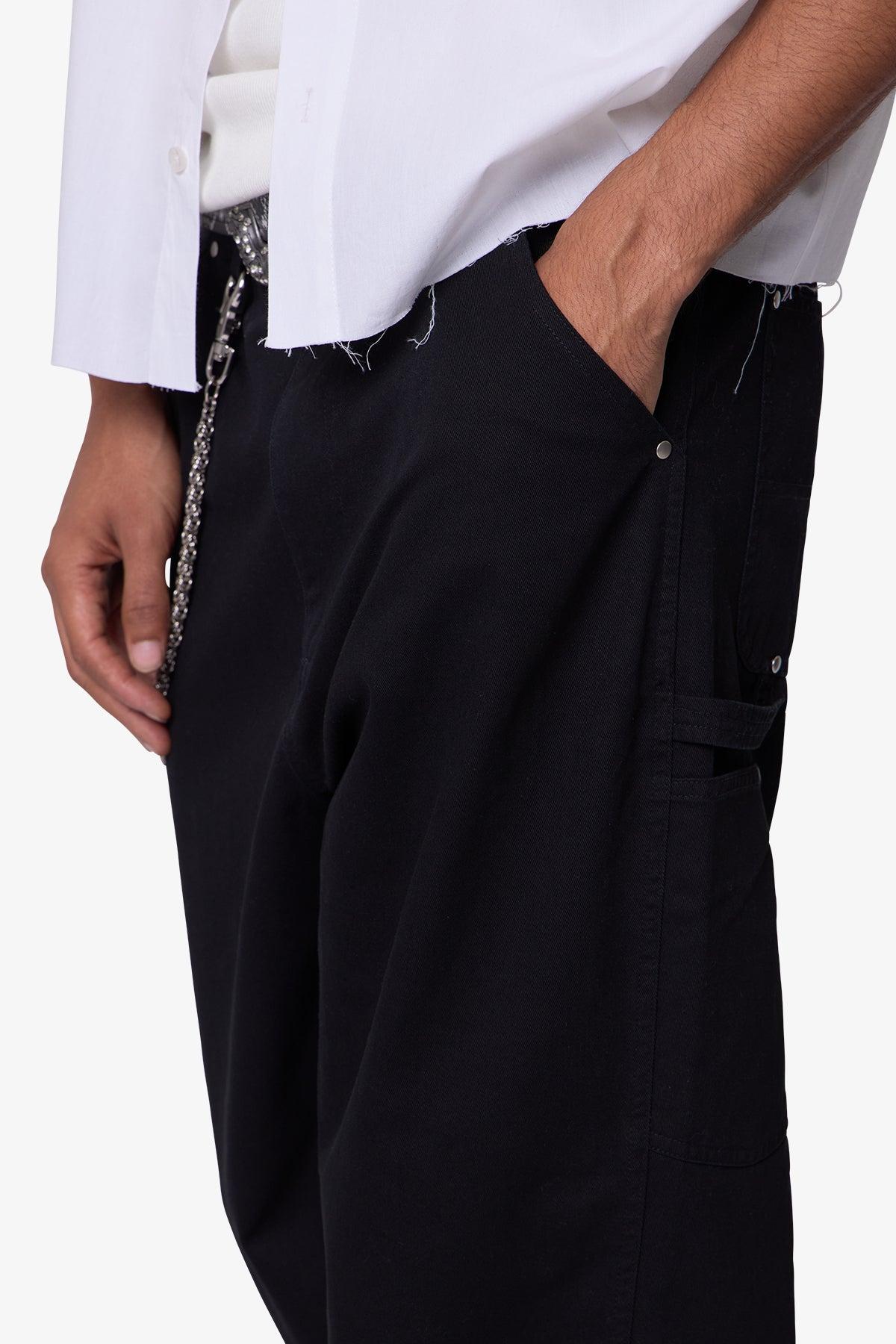 Ultra Baggy Chino Pants - Black Product Image