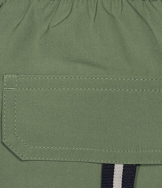 Cremieux 9#double; Classic Solid Swim Trunks Product Image