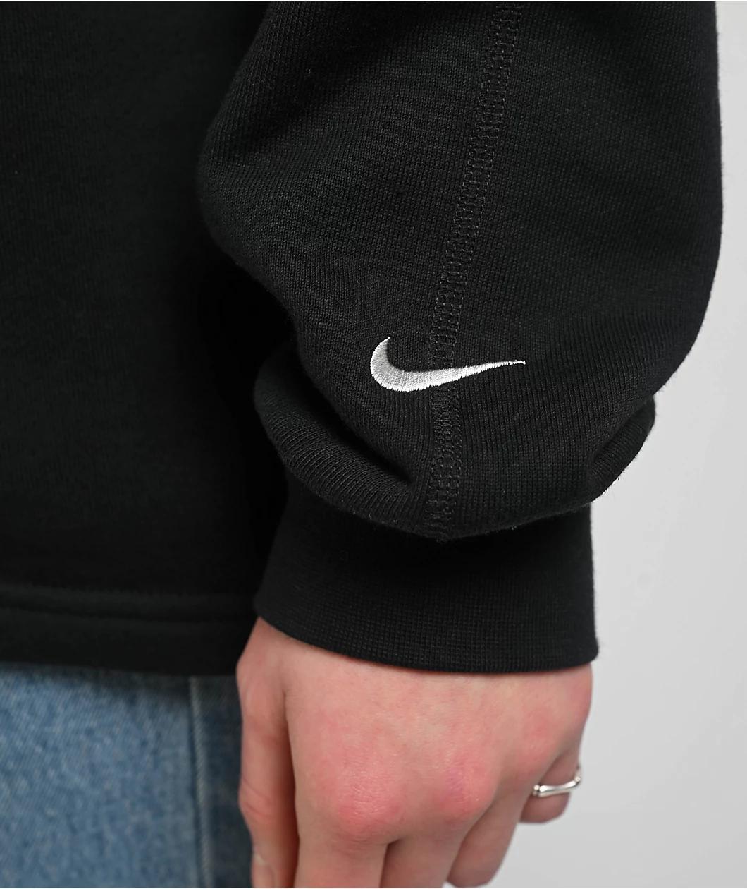 Nike Sportswear Street Black Crewneck Sweatshirt Product Image