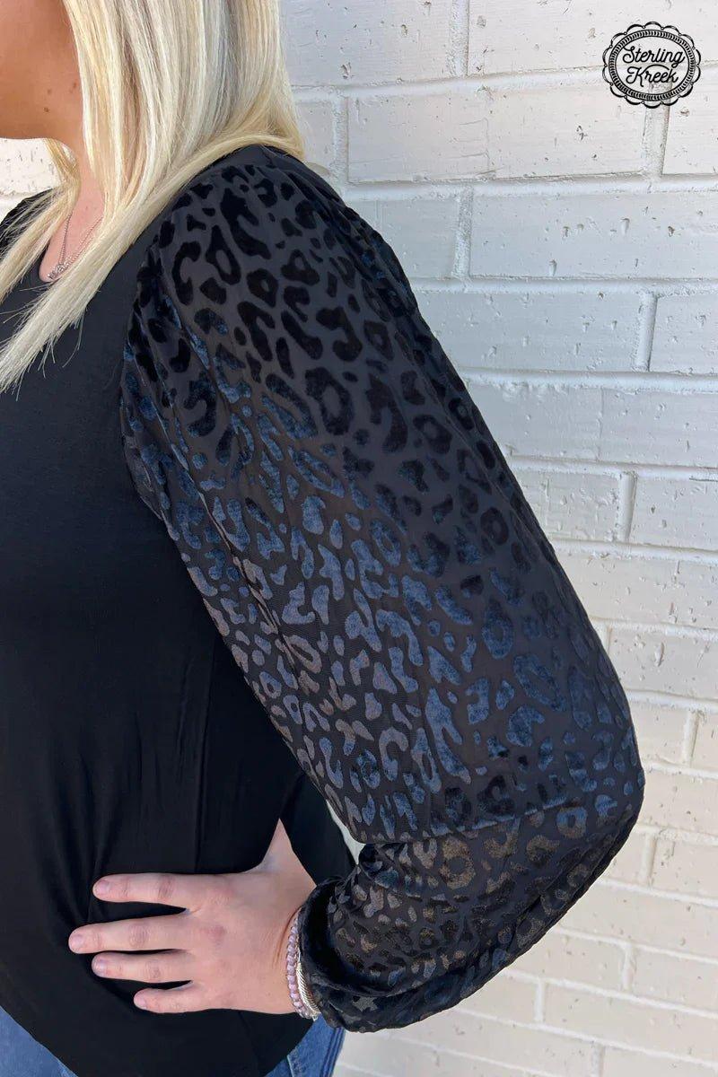 PLUS Leopard Nights Top Product Image