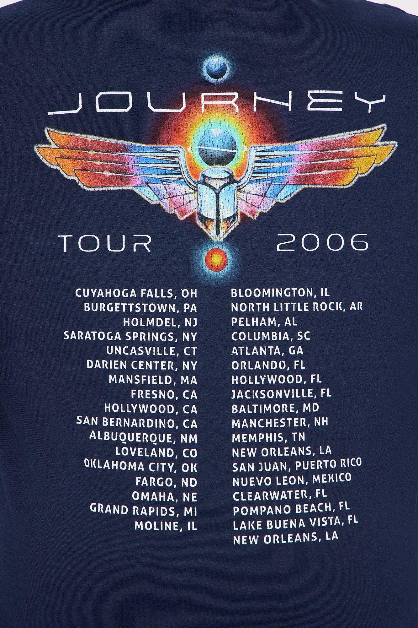 Journey World Tour Tee - Navy Female Product Image