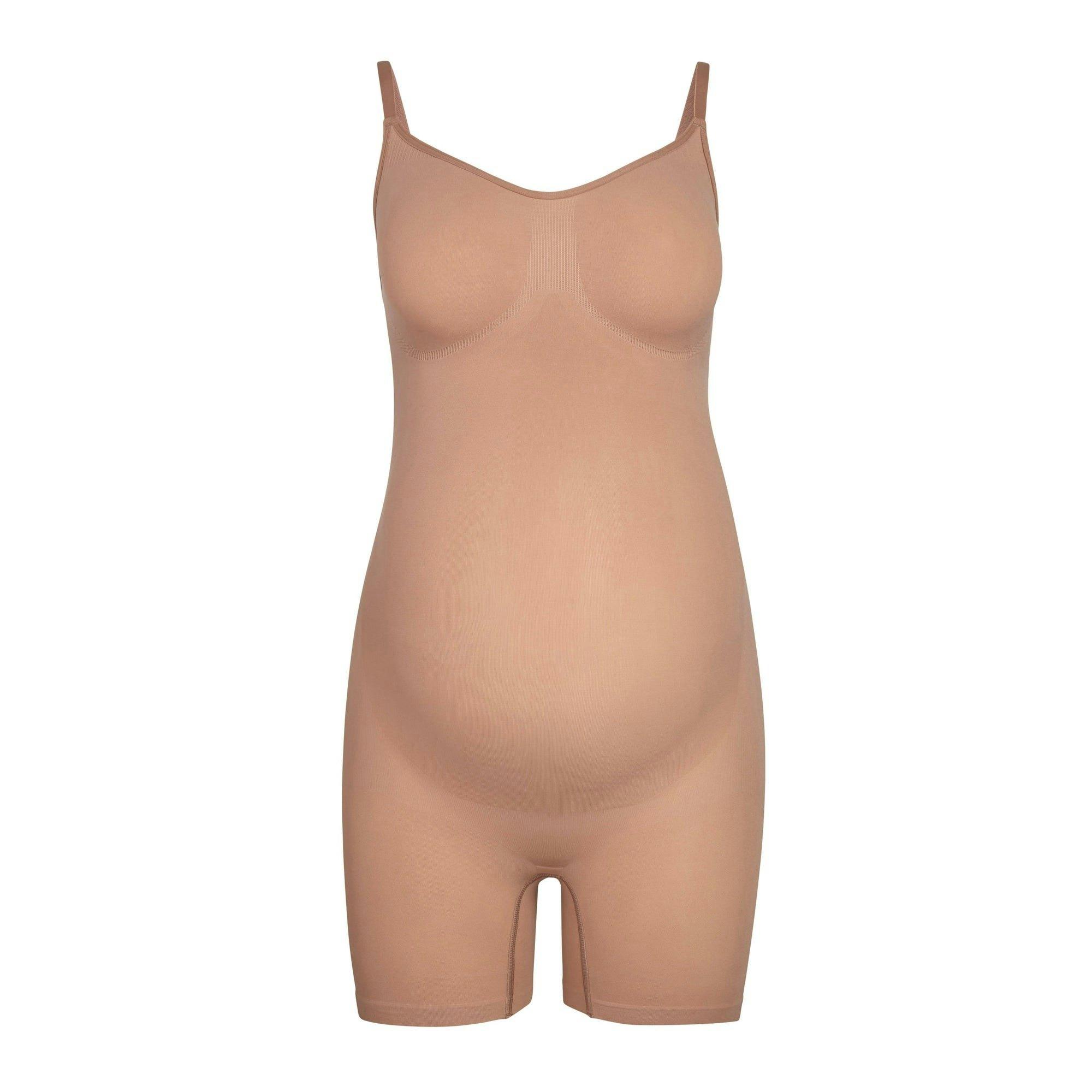 MATERNITY SCULPTING BODYSUIT MID THIGH | SIENNA Product Image