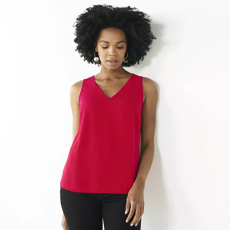 Women's Nine West V-Neck Tank Top,  Product Image