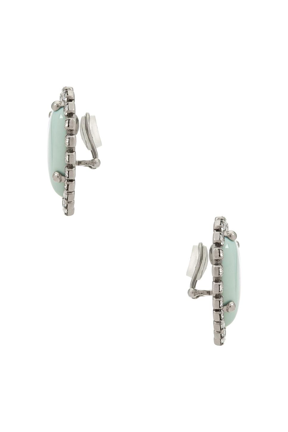 Valentino Garavani Coeur Hyperbole Earrings in Baby Blue Product Image