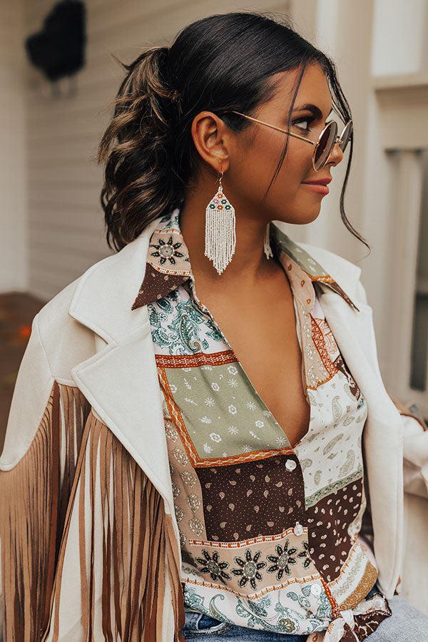 Sweet Match Beaded Earrings Product Image