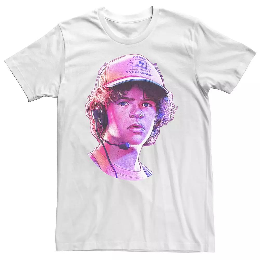Big & Tall Stranger Things Dusty Large Rose Tone Portrait Tee, Men's,  Product Image