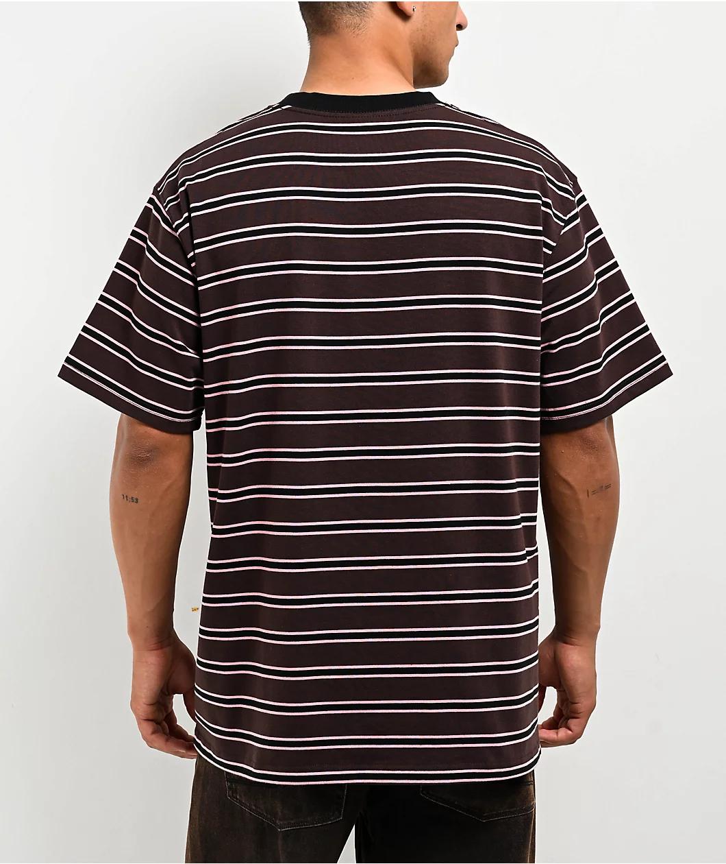 Empyre Too Tired Stripe Java Knit T-Shirt Product Image