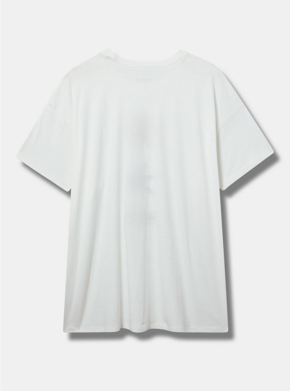 Beach Symbols Oversized Heritage Jersey Embroidered Tee Product Image