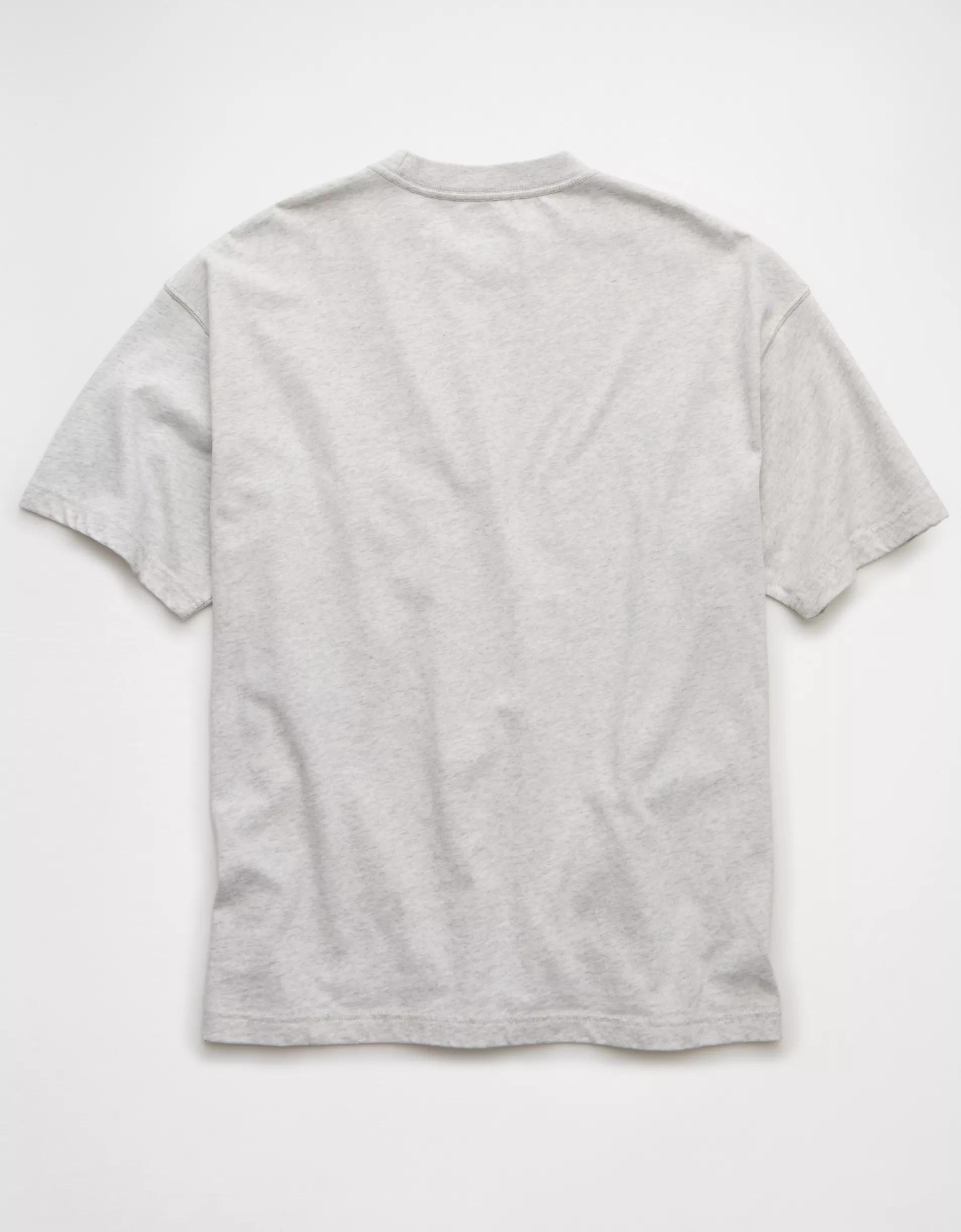 AE Boxy Sueded Jersey T-Shirt Product Image