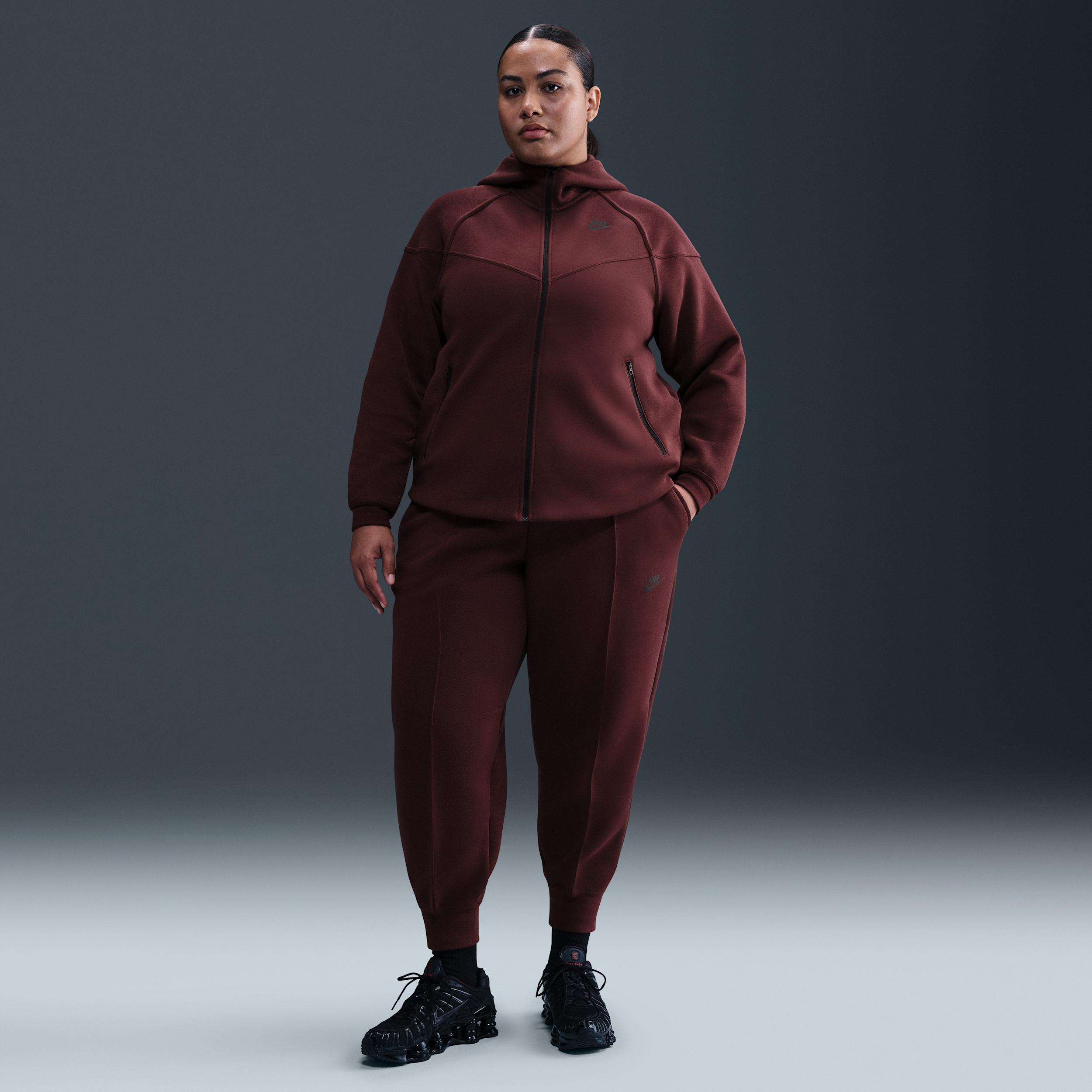 Women's Nike Sportswear Tech Fleece Mid-Rise Jogger Pants (Plus Size) Product Image