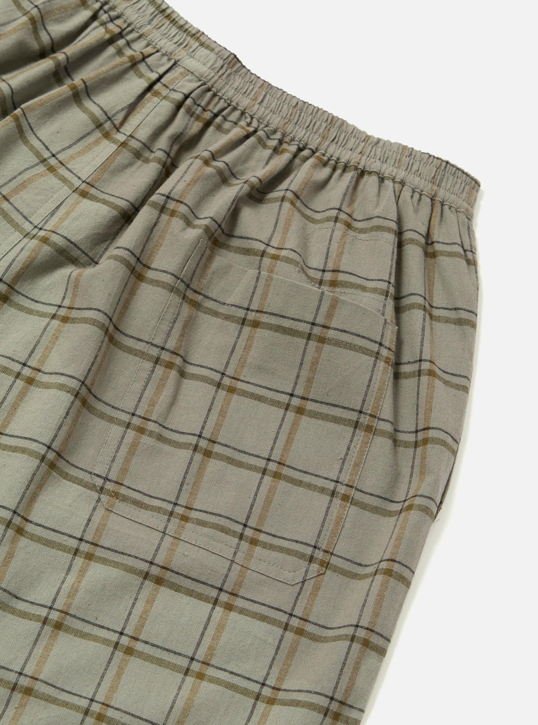 Green PJ Plaid Pyjama Short Product Image