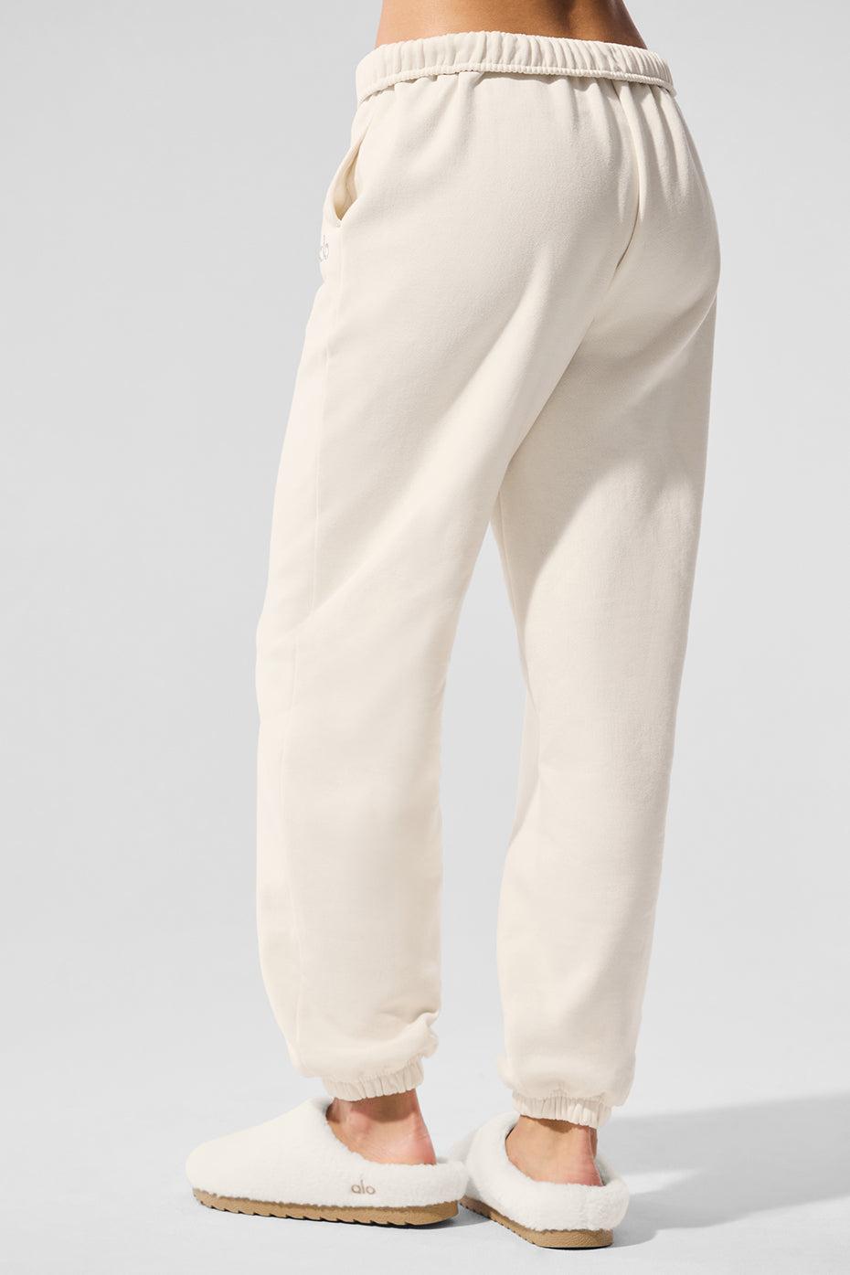 Accolade Sweatpant - Ivory Female Product Image