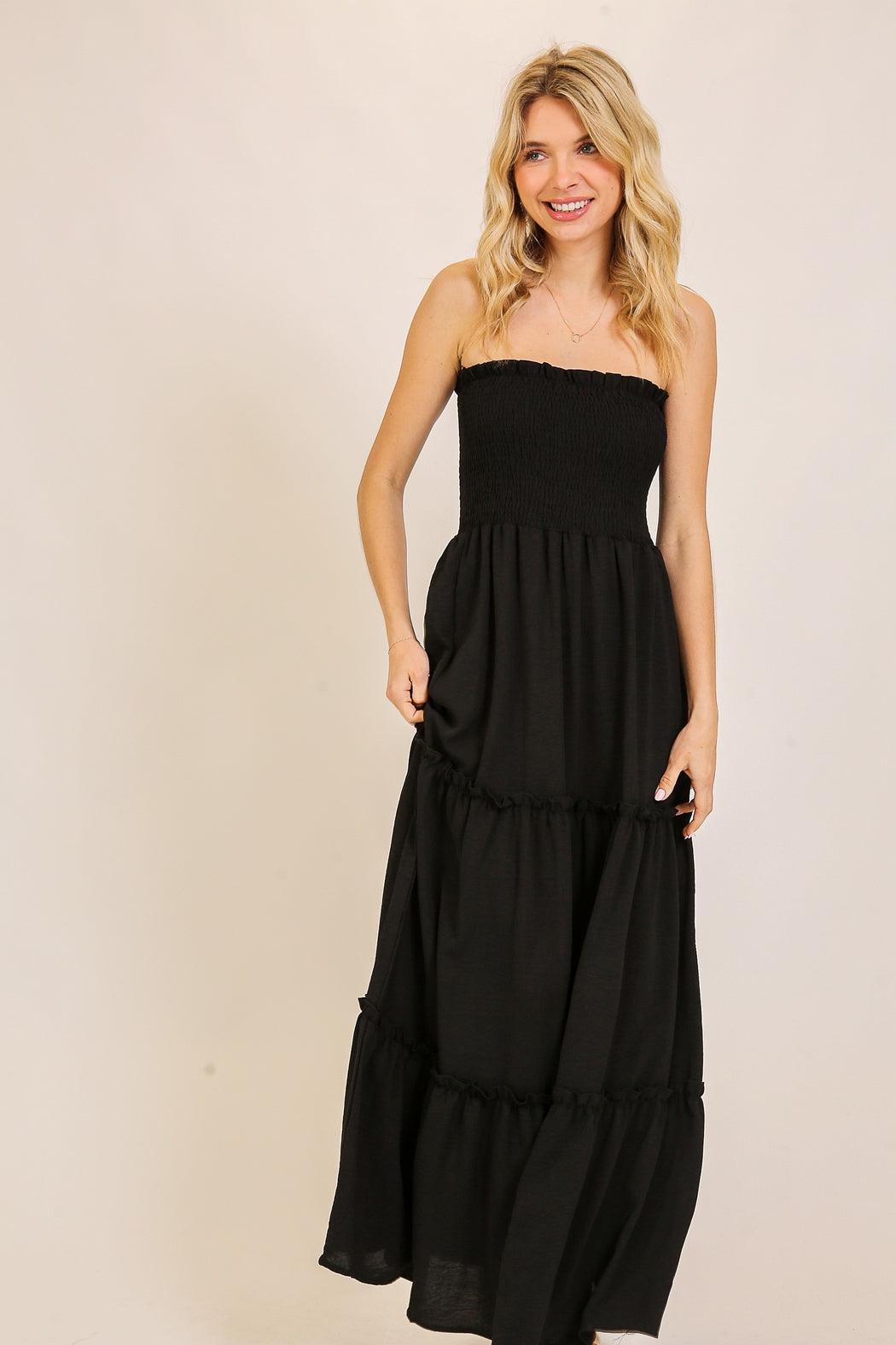 Tube Top Maxi Dress Product Image