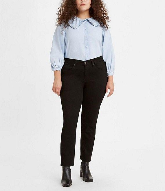 Levi's® Classic Straight Leg Mid Rise Stretch Denim Jeans Product Image