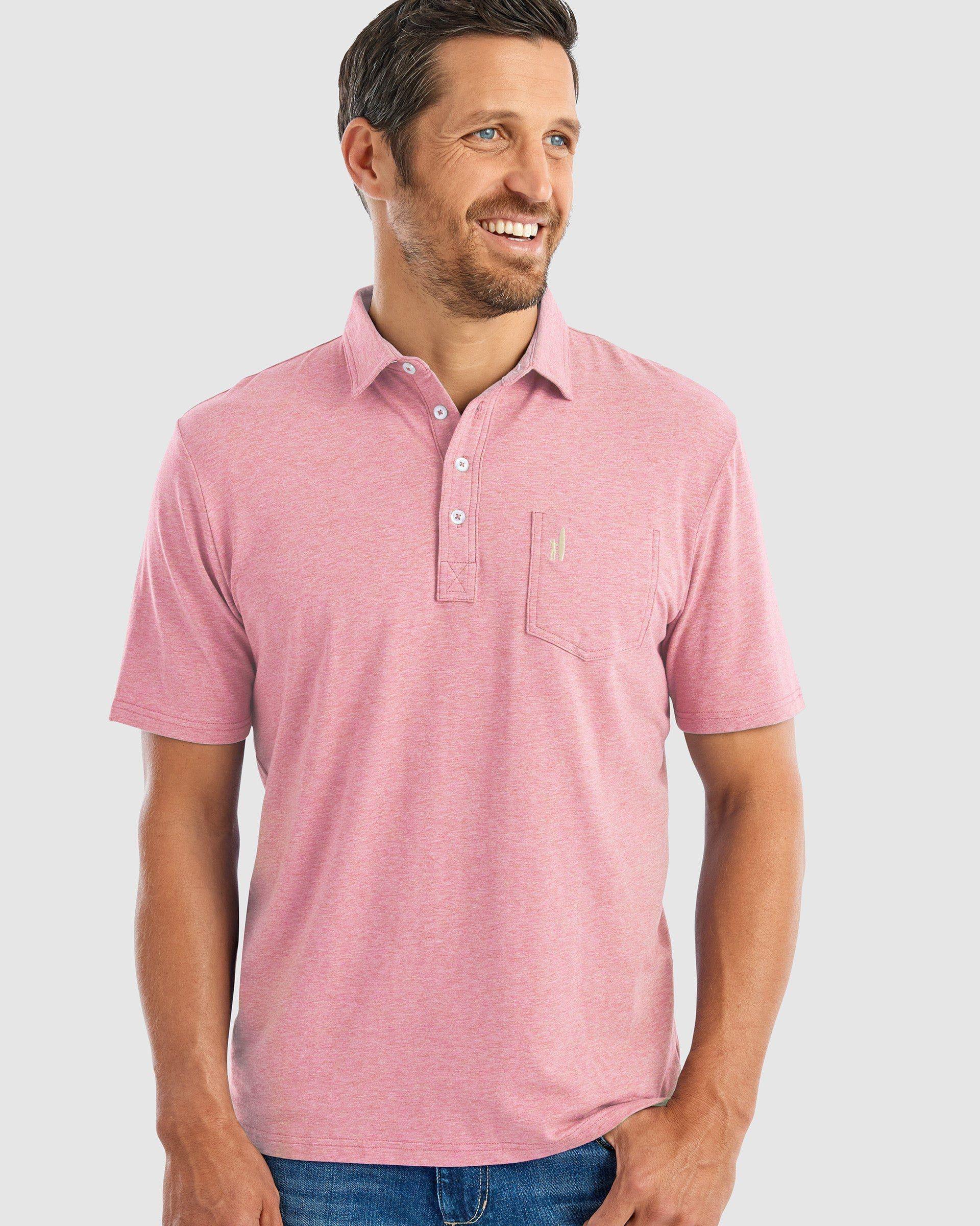 GS- TEST -  Heathered Original Polo Product Image