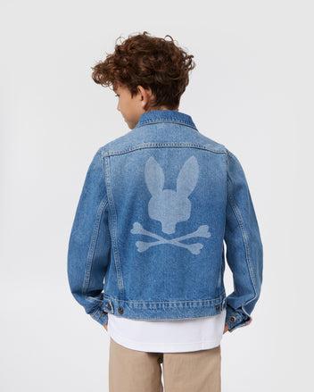 KIDS PATHE DENIM JACKET - B0J741X1CO Product Image