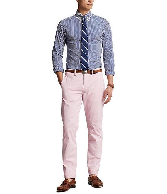 Polo Ralph Lauren Straight Fit Flat Front Stretch Twill Chino Pants Product Image