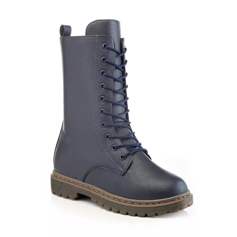Henry Ferrera B9905 Women's Combat Boots,  Product Image
