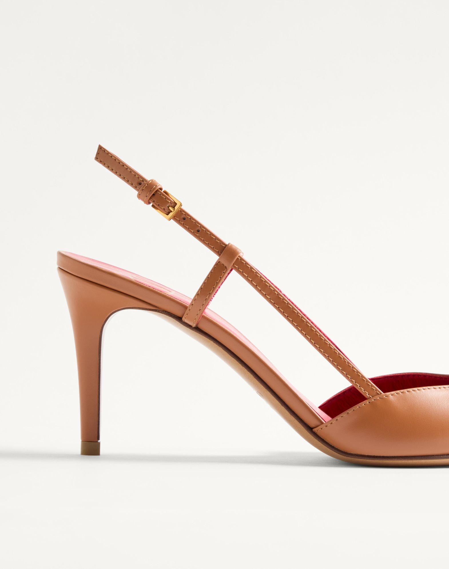 Vlogo Signature Calfskin Slingback Pump 80Mm / 3.15 In. Product Image