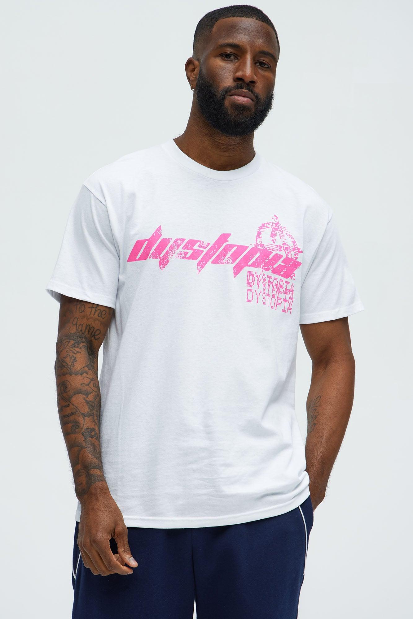 Dystopia Short Sleeve Tee - White Product Image