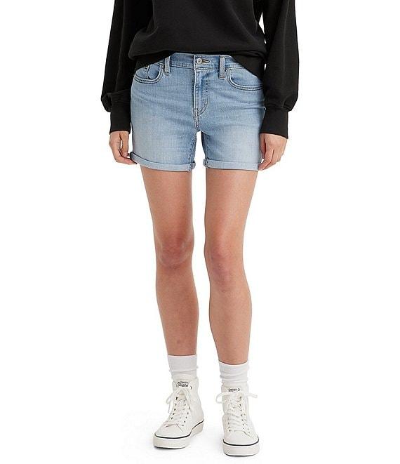 Levi's® Mid Rise Rolled Cuff Shorts Product Image