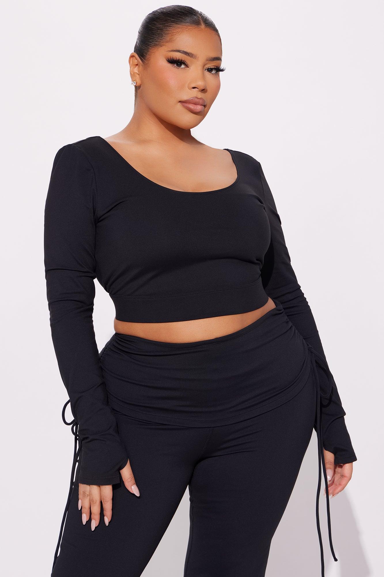 Stabilization Super Soft Active Top - Black Product Image