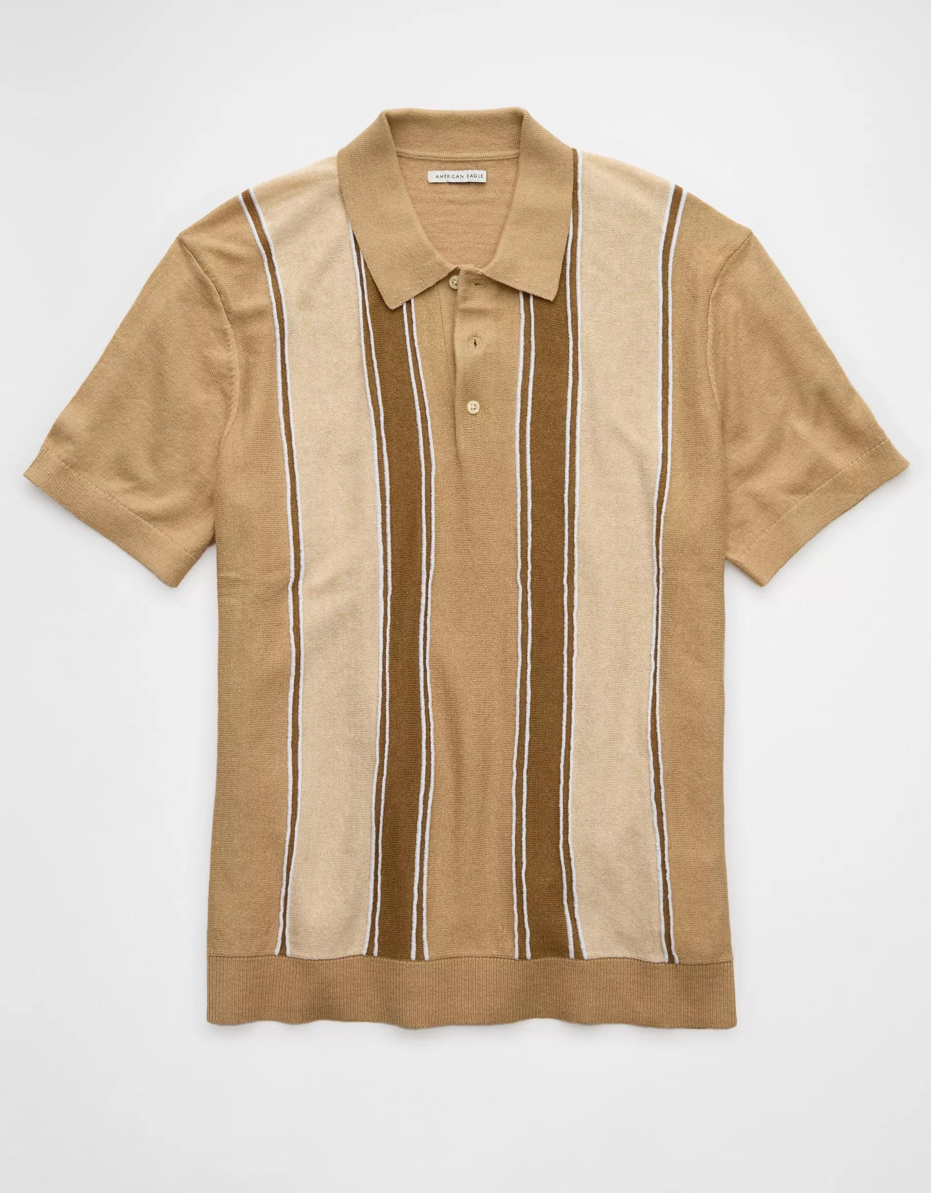 AE Weekend Sweater Polo Shirt Product Image