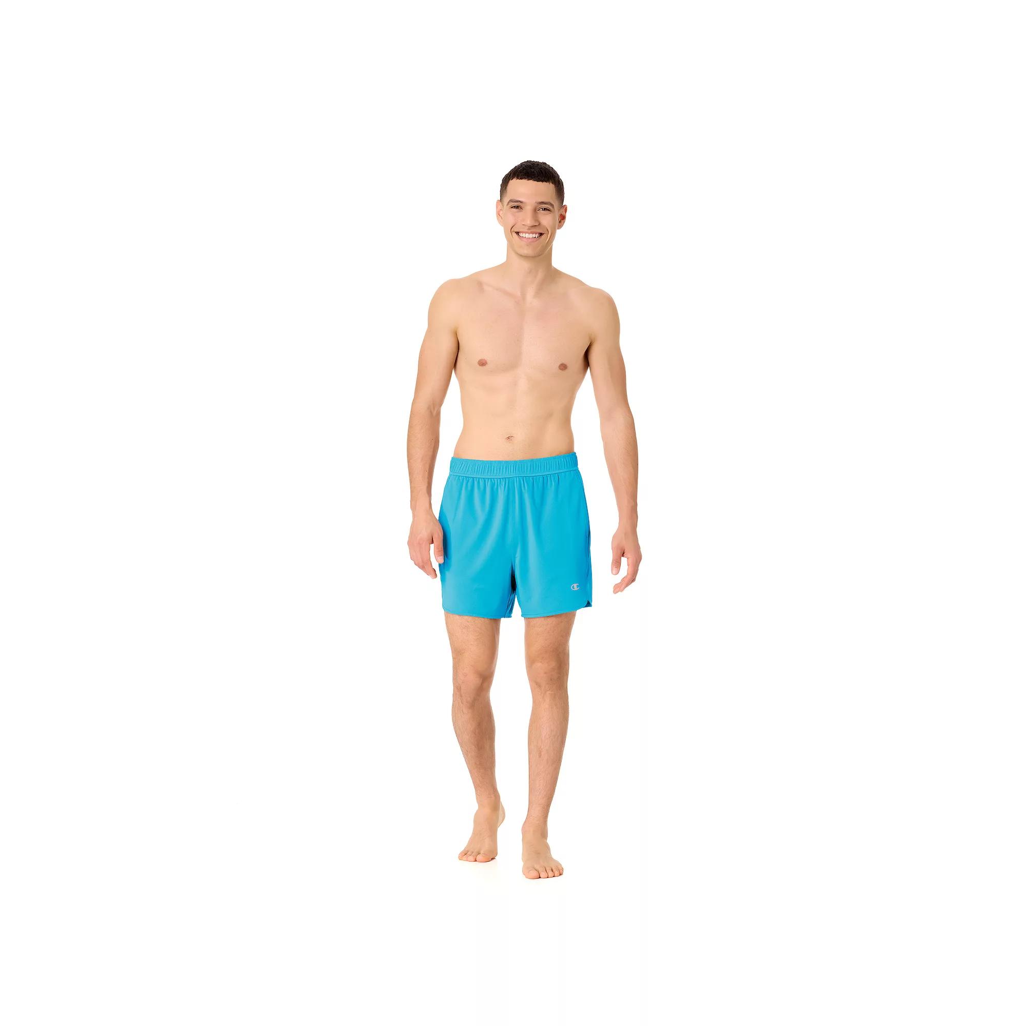 Men's Champion Solid Tech Swim Bottoms,  Product Image