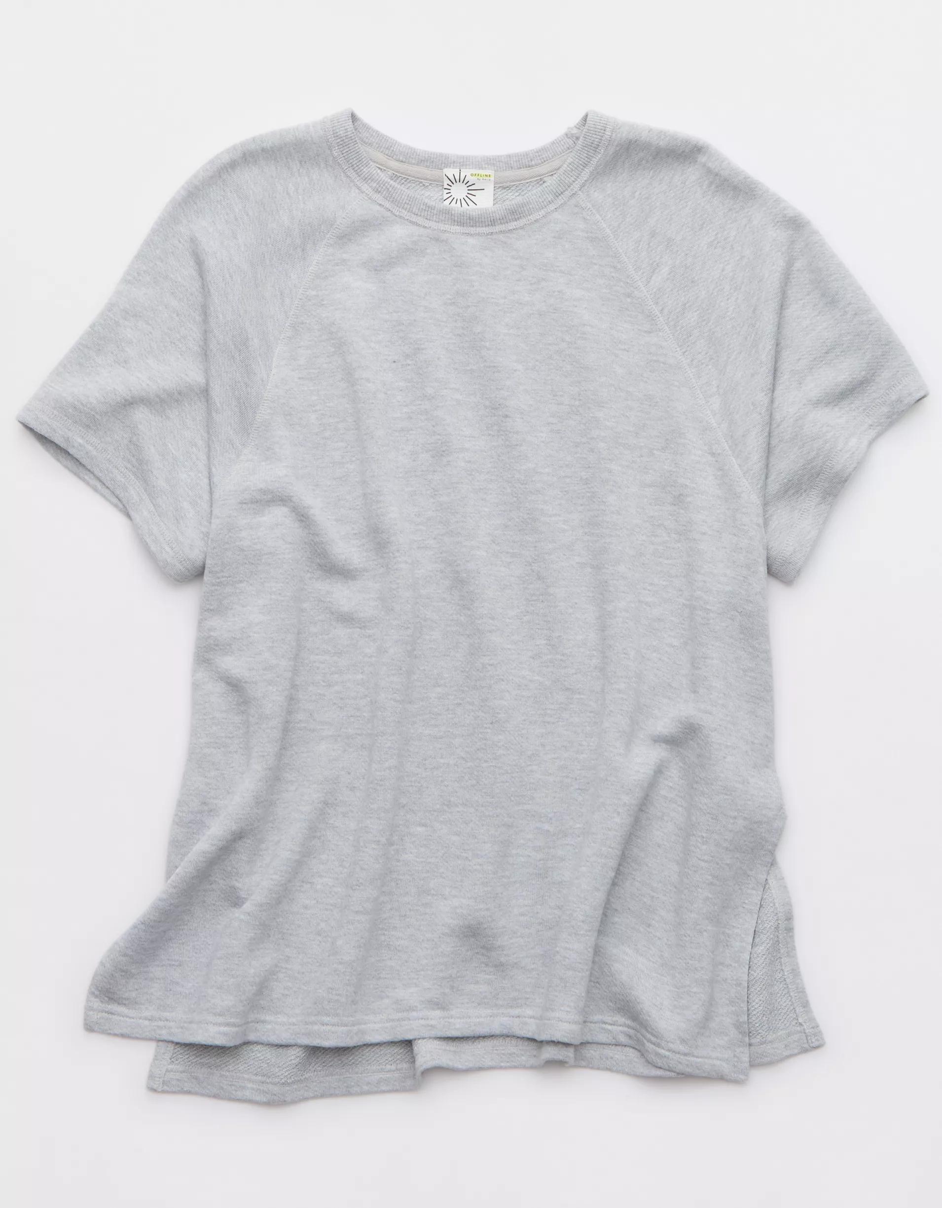 OFFLINE By Aerie Keep It 100 Terry Oversized T-Shirt Product Image