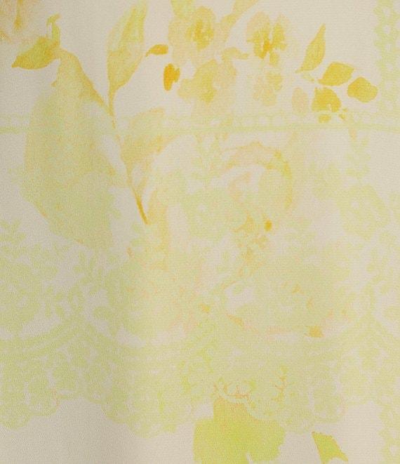 Gianni Bini x Shea Leigh Mills Chandler Sway Floral Sweetheart Neck Midi A-Line Dress Product Image